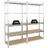 Proregal Mega Deal | 2x Schwerlastregal Giant Ragnar | HxBxT 200x100x50 cm | Fachlast 175kg | Verzinkt | Stecksystem Lagerregal Steckregal