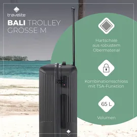Travelite Bali 4-Rollen L 67 cm / 65 l anthrazit 