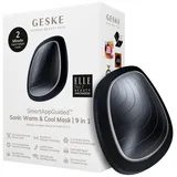 geske SmartAppGuidedTM Sonic Warm & Cool Mask | 9 in 1 Black