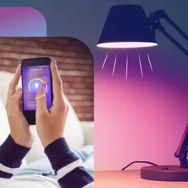 Alecto SMART-BULB10 - Smarte WLAN LED-Lampe, weiß