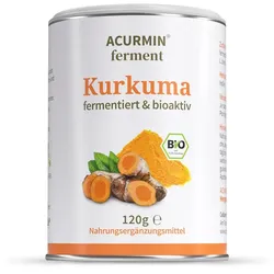 Fermentiertes Bio Kurkuma-Pulver – Acurmin ferment 120 g / 120 Tage