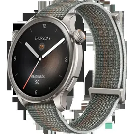Amazfit Balance sunset grey Nylonarmband grau