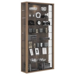 VCM Vitrine »Vitrosa Maxi« braun, 59x118x18 cm
