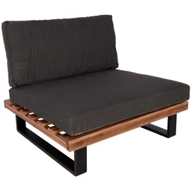 MCW MCW-H54 Loungesessel braun/dunkelgrau