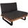 MCW MCW-H54 Loungesessel braun/dunkelgrau