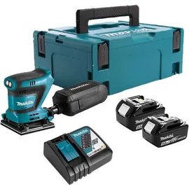 Makita DBO 480 RTJ 2 x 5,0 Ah + Ladegerät + Makpac