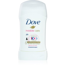 Dove Invisible Care Antiperspirant Antitranspirant-Stick gegen weiße Flecken ohne Alkohol Water Lily & Rose 40 ml