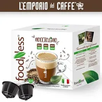 60 Kapseln Foodness Erdnüssen Getränk Al Gusto Haselnuss Modell Dolce Gusto