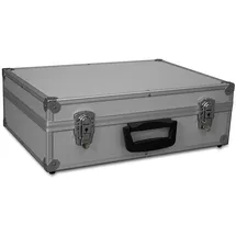 GORANDO Transportkoffer 1 St silber 44x30x13 cm
