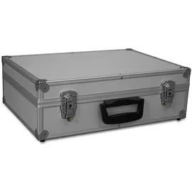GORANDO Transportkoffer 1 St silber 44x30x13 cm