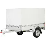 Stema Anhänger BH-R 750 Hochplane  (Nutzlast: 608 kg, Einachser, Ungebremst)