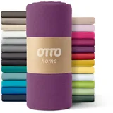OTTO home Spannbettlaken Paprika Microfaser 160 x 200 cm helllila