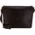Buckle & Seam Messenger Bag Times Leder - BROWN/Blue Koffer24