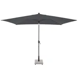 DOPPLER Kurbelschirm »MyZone «, 300 x 200 cm, rechteckig, Sonnenschutzfaktor: 50 - grau