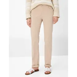 Brax Damen Five-Pocket-Hose Style MARYALMOND, hellbraun, Gr. 52