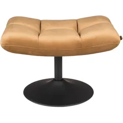 Dutchbone Bar Velvet Hocker, gold