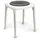 ETAC Duschhocker Smart rechteckig mit Drehsitz grau