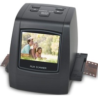 Digital Film Scanner, Eigenständiger Diascanner und Negativscanner Konvertiert Negative und Filmdias von 35mm, 126, 110, Super 8 und 8mm in JPEG-Bilder, 2,4" LCD-Display