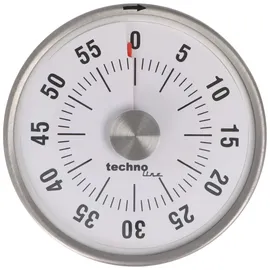 Technoline Kurzzeitwecker Analog Silber