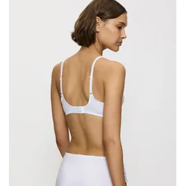 Triumph Modern Lace+Cotton BH ohne Bügel 10207539 white 80D