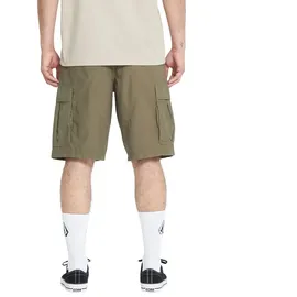 Volcom Strange Tripper Cargo Shorts Oliv 50