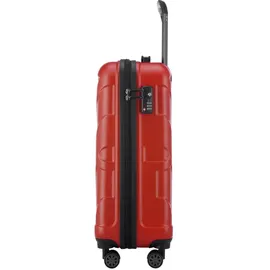 suitline Hartschalenkoffer Trolley 4-Rollen Cabin 55 cm / 34 l rot