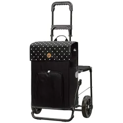 Andersen Einkaufstrolley Komfort Shopper Malit schwarz