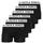 JACK & JONES Retro Boxershorts Schwarz / Weiß XL 6er Pack