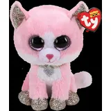 Ty Beanie Boo's Fiona Pink Cat