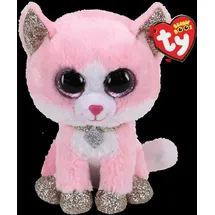 Ty Beanie Boo's Fiona Pink Cat
