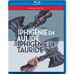Iphigenie En Aulide/Iphigenie En Tauride - Minkowski  Gens  Haller  von Otter. (Blu-ray Disc)