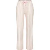 VIVANCE DREAMS Pyjamahose Damen rosa-weiß-gestreift Gr.32/34