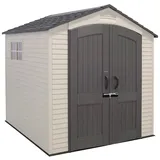 Lifetime Gerätehaus Fox 2,15 x 2,13 x 2,28 m hellgrau/dunkelgrau