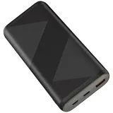 XO Powerbank PR150 20000mAh QC18W PD 20W, schwarz