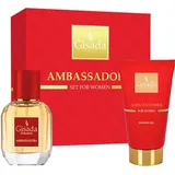 Gisada Ambassadora Eau de Parfum 50 ml + Duschgel 100 ml Geschenkset