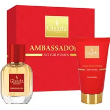 Gisada Ambassadora Eau de Parfum 50 ml + Duschgel 100 ml Geschenkset