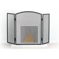 Relaxdays Funkenschutzgitter 62 x 96 cm schwarz