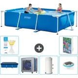 Rechteckiger Frame Pool - 300x200x75 Cm - 7-teilig  S1