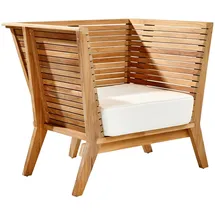 JAN KURTZ William Gartensessel 95 x 69 x 83 cm natur inkl. Kissen