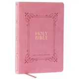 Harper Collins (US) KJV Holy Bible: Large Print with 53,000 Center-Column Cross References, Pink Leathersoft, Red Letter, Comfort Print: King James Version: