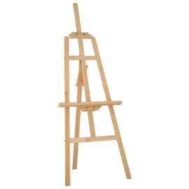 vidaXL Staffelei 53,5x95x127 cm Massivholz Kiefer beige (310700)