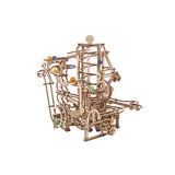 Ugears Murmelbahn mit Spiralaufzug