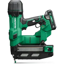 Hikoki Akku-Stiftnagler 0° - 18 V, 25-64 mm Nägel, 16 Gauge - Kompakt, leicht, leistungsstark, LED-Licht, Brushless Motor, Luftfederantrieb