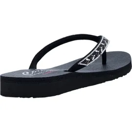 SKECHERS Zehentrenner Schwarz 42