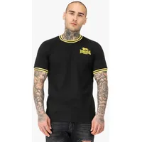 Lonsdale T-Shirt Lonsdale Ducansby SCHWARZ|GELB 3XL