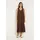 More & More Blusenkleid Maxikleid Braun 32