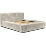 FEDVE Polsterbett Doppelbett Kostar Bett Bettkasten Schlafzimmer, Betten