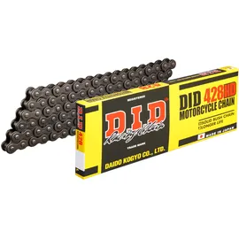 DID Kette 428 HD, 132 Glieder (Standard), offen mit Clipschloss