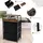 Costway Nachtschrank 45 x 30 x 92 cm Braun
