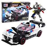 Wisam 2in1 Sportwagen Roboter Bausteine 320-tlg.